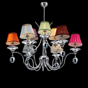 NEOCLASSICAL HANDMADE LIGHTING > MINIMAL DITS > PENDANT VICTORIA 9Φ IN SWAROVSKI CRYSTALS - ΚΡΕΜΑΣΤΆ ΦΩΤΙΣΤΙΚΆ