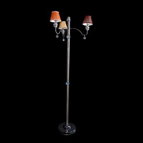NEOCLASSICAL HANDMADE LIGHTING > MINIMAL DITS > FLOOR VICTORIA LAMPSHADE SWAROVSKI CRYSTALS - ΦΩΤΙΣΤΙΚΆ ΔΑΠΈΔΟΥ