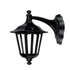 ALUMINUM LANTERNS > ALUMINUM APPLIQUES 3202-1 BLACK BOTTOM - LIGHTING LANTERNS