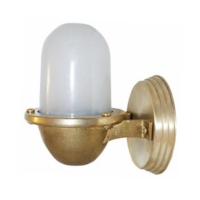 WATERPROOF OUTDOOR LIGHTING > CORNER LIGHTING 4088S BRASS - WALL LIGHTS