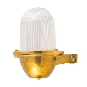 WATERPROOF OUTDOOR LIGHTING > CORNER LIGHTING 408S BRASS - WALL LIGHTS
