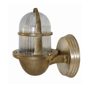 WATERPROOF OUTDOOR LIGHTING > CORNER LIGHTING 4098 BRASS - WALL LIGHTS