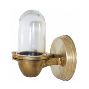 WATERPROOF OUTDOOR LIGHTING > CORNER LIGHTING 41018S BRASS - WALL LIGHTS