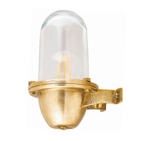 WATERPROOF OUTDOOR LIGHTING > CORNER LIGHTING 4101S BRASS - WALL LIGHTS