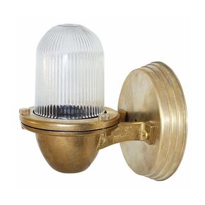 WATERPROOF OUTDOOR LIGHTING > CORNER LIGHTING 4108S BRASS - WALL LIGHTS