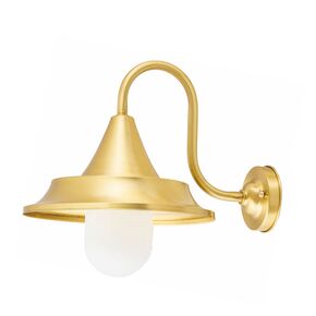 WATERPROOF OUTDOOR LIGHTING > APRIL LIGHTING 4906 BRASS WITH GLASS - WALL LIGHTS