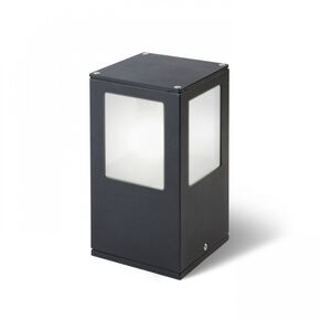 PONDER 20 ΕΠΙΤΟΊΧΙΟΣ ΦΩΤΙΣΤΙΚΌ ΔΑΠΈΔΟΥ ΜΑΎΡΟ  230V LED E27 15W IP44 - ΕΔΆΦΟΥΣ ΦΩΤΙΣΤΙΚΆ 