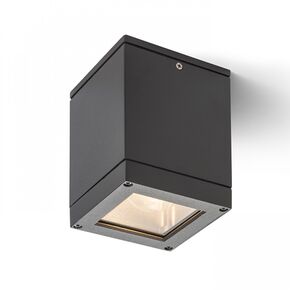 QUADRA M ΟΡΟΦΉΣ ΓΚΡΙ ΑΝΘΡΑΚΊΤΗ  230V LED E27 8W IP54 - ΟΡΟΦΉΣ ΦΩΤΙΣΤΙΚΆ 