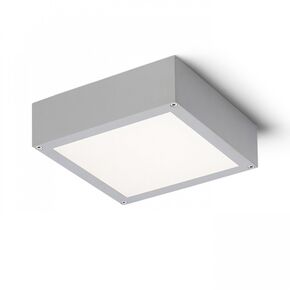 SCOTT ΟΡΟΦΉΣ ΓΚΡΙ ΑΣΗΜΊ  230V LED 9.8W IP54  3000K - ΟΡΟΦΉΣ ΦΩΤΙΣΤΙΚΆ 