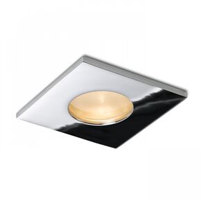 SPLASH SQ ΧΩΝΕΥΤΌ  ΧΡΏΜΙΟ 230V LED GU10 8W IP65 - ΣΠΟΤ ΤΟΊΧΟΥ