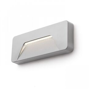 RENO SQ INDR ΕΠΙΤΟΊΧΙΟΣ ΓΚΡΙ 230V LED 3W IP65 3000K - ΤΟΊΧΟΥ ΦΩΤΙΣΤΙΚΆ 