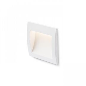 GORDIQ M RECESSED WHITE 230V LED 3W IP65 3000K - WALL LIGHTS