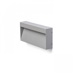 AQILA RC ΕΠΙΤΟΊΧΙΟΣ ΓΚΡΙ 230V LED 6W IP54 3000K - ΤΟΊΧΟΥ ΦΩΤΙΣΤΙΚΆ 