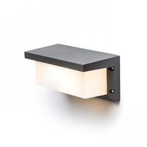 HIDE RC WALL LIGHT ANTHRACITE GRAY 230V LED E27 15W IP54 - WALL LIGHTS