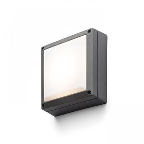 DELTA 145 ΕΠΙΦΆΝΕΙΑΣ ΓΚΡΙ ΑΝΘΡΑΚΊΤΗ  230V GX53 9W IP54 - ΤΟΊΧΟΥ ΦΩΤΙΣΤΙΚΆ 