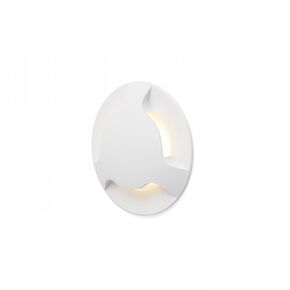 KICK III RECESSED WHITE 230V LED 3W IP54 3000K - WALL LIGHTS