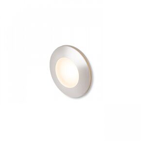 CLUB ΧΩΝΕΥΤΌ ΓΚΡΙ ΑΣΗΜΊ  230V LED 3W IP54  3000K - ΣΠΟΤ ΤΟΊΧΟΥ