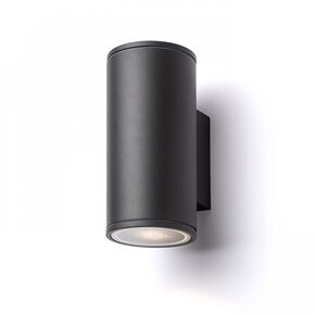 LIZZI II WALL LIGHT ANTHRACITE GRAY 230V LED GU10 2X8W IP54 - WALL LIGHTS