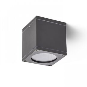 RODGE ΟΡΟΦΉΣ ΓΚΡΙ ΑΝΘΡΑΚΊΤΗ  230V LED GU10 8W IP54 - ΟΡΟΦΉΣ ΦΩΤΙΣΤΙΚΆ 
