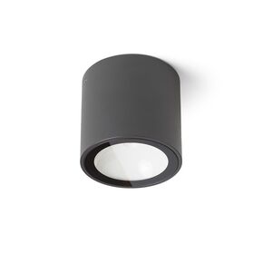 SENZA R ΟΡΟΦΉΣ ΓΚΡΙ ΑΝΘΡΑΚΊΤΗ ΚΑΘΑΡΌ ΓΥΑΛΊ 230V LED 6W IP65  3000K - ΟΡΟΦΉΣ ΦΩΤΙΣΤΙΚΆ 