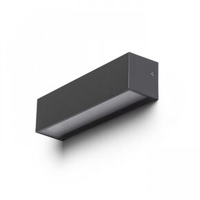 CAMARGUE ΕΠΙΤΟΊΧΙΟΣ ΓΚΡΙ ΑΝΘΡΑΚΊΤΗ ΣΑΤΙΝΈ ΓΥΑΛΊ 230V LED 6W IP65 3000K - ΤΟΊΧΟΥ ΦΩΤΙΣΤΙΚΆ 