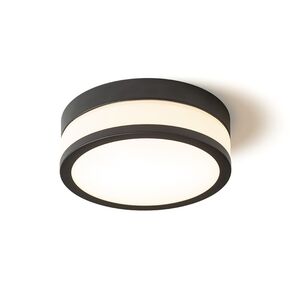 CIRA LED 23 ΟΡΟΦΉΣ  ΓΥΑΛΊ ΟΠΆΛ/ΜΑΎΡΟ 230V LED 12W IP44  3000K - ΟΡΟΦΉΣ ΦΩΤΙΣΤΙΚΆ 