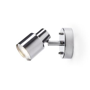 VALTO I ΕΠΙΤΟΊΧΙΟΣ ΧΡΏΜΙΟ 230V GU10 LED 5W IP44 - ΣΠΟΤ ΤΟΊΧΟΥ