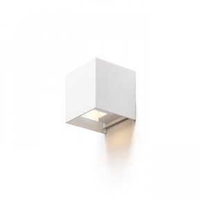 TITO SQ DIMM ΕΠΙΤΟΊΧΙΟΣ ΛΕΥΚΌ 230V LED 2X3W IP65 3000K - ΤΟΊΧΟΥ ΦΩΤΙΣΤΙΚΆ 