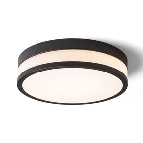 CIRA LED 35 ΟΡΟΦΉΣ  ΓΥΑΛΊ ΟΠΆΛ/ΜΑΎΡΟ 230V LED 24W IP44  3000K - ΟΡΟΦΉΣ ΦΩΤΙΣΤΙΚΆ 