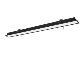 LINEAR RECESSED L1700 3000K BLACK SASA - LINEARS