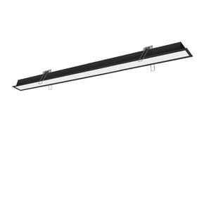 LINEAR RECESSED L1420 3000K BLACK DIM. SASA - LINEARS