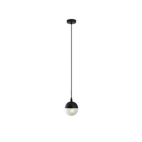 01129 6-LIGHTS ROUND BLACK - MODERN LIGHTING