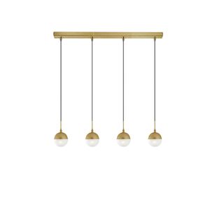 01132 BAR 4-LIGHTS OXIDIZED GOLD - MODERN LIGHTING