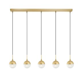 01132 BAR 5-LIGHTS GOLD - MODERN LIGHTING