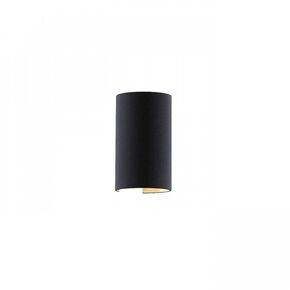 RON W 15/25 WALL POLYCOTTON BLACK/COPPER LEAF 230V LED E27 15W - ΦΩΤΙΣΤΙΚΆ ΤΟΊΧΟΥ