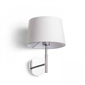 BROADWAY ΕΠΙΤΟΊΧΙΟΣ ΛΕΥΚΌ ΧΡΏΜΙΟ 230V LED E27 15W - WALL LIGHTS