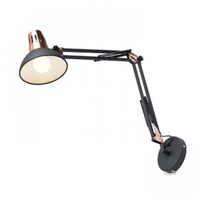 ANTE ΕΠΙΤΟΊΧΙΟΣ ΜΑΎΡΟ ΧΑΛΚΌΣ 230V LED E27 15W - ΤΟΊΧΟΥ ΦΩΤΙΣΤΙΚΆ 