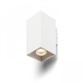 AGATE II ΕΠΙΤΟΊΧΙΟΣ ΛΕΥΚΌ ΜΑΤ  230V LED GU10 2X7W - ΤΟΊΧΟΥ ΦΩΤΙΣΤΙΚΆ 