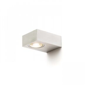 KORSO I ΕΠΙΤΟΊΧΙΟΣ ΑΛΟΥΜΊΝΙΟ-ΠΑΤΊΝΑ 230V LED 5W 120° IP54 3000K - ΤΟΊΧΟΥ ΦΩΤΙΣΤΙΚΆ 