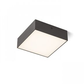 LARISA SQ 17 ΟΡΟΦΉΣ ΜΑΎΡΟ  230V LED 15W  3000K - ΟΡΟΦΉΣ ΦΩΤΙΣΤΙΚΆ 