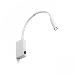 EKE ΕΠΙΤΟΊΧΙΟΣ ΛΕΥΚΌ 230V LED 3W 60° 3000K - ΤΟΊΧΟΥ ΦΩΤΙΣΤΙΚΆ 
