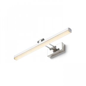 SWING ΦΩΣ ΠΊΝΑΚΑ  ΧΡΏΜΙΟ 230V LED 8W  3000K - ΤΟΊΧΟΥ ΦΩΤΙΣΤΙΚΆ 