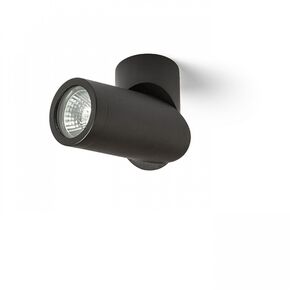 SNAZZY  ΜΑΎΡΟ  230V LED GU10 8W - ΣΠΟΤ ΤΟΊΧΟΥ