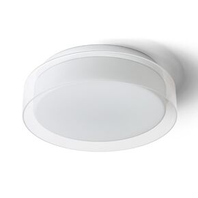 VENICE LED 30 ΟΡΟΦΉΣ  ΚΑΘΑΡΌ ΓΥΑΛΊ/ΓΥΑΛΊ ΟΠΆΛ/ΧΡΏΜΙΟ 230V LED 12W IP44  3000K - ΟΡΟΦΉΣ ΦΩΤΙΣΤΙΚΆ 