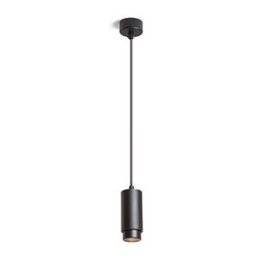 OPTIMUS ΚΡΕΜΑΣΤΌ ΜΑΎΡΟ  230V LED GU10 9W 10 50° - ΚΡΕΜΑΣΤΆ ΦΩΤΙΣΤΙΚΆ