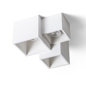 JACK III ΟΡΟΦΉΣ  ΓΎΨΙΝΟ 230V LED GU10 3X5W - ΟΡΟΦΉΣ ΦΩΤΙΣΤΙΚΆ 