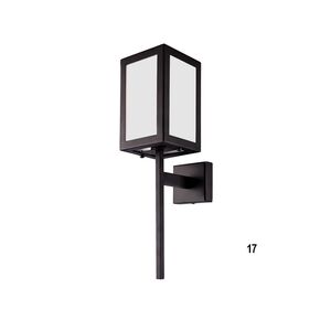 01375 BLACK - WALL LIGHTS