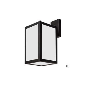 01375 BLACK - WALL LIGHTS