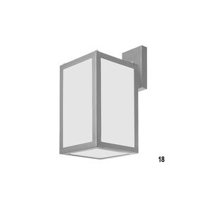 01375 SILVER - WALL LIGHTS