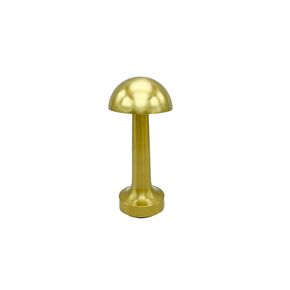 ΜΟΝΤΈΡΝΑ ΦΩΤΙΣΤΙΚΆ ΜΊΝΙΜΑΛ > ΕΠΙΤΡΑΠΆΖΙΑ >   TABLE LAMP RECHARGEABLE   01407 GOLD HEIGHT: 21,5 CM DIAMETER: 9 CM BASE DIAMETER: 6 CM MATERIAL: ALUMINIUM LIGHTING SOURCE: 3W 5V LED, 240 LM LIGHT COLOR: 3000K RECHARGEABLE BATTERY: - ΕΠΙΤΡΑΠΈΖΙΑ ΦΩΤΙΣΤΙΚΆ